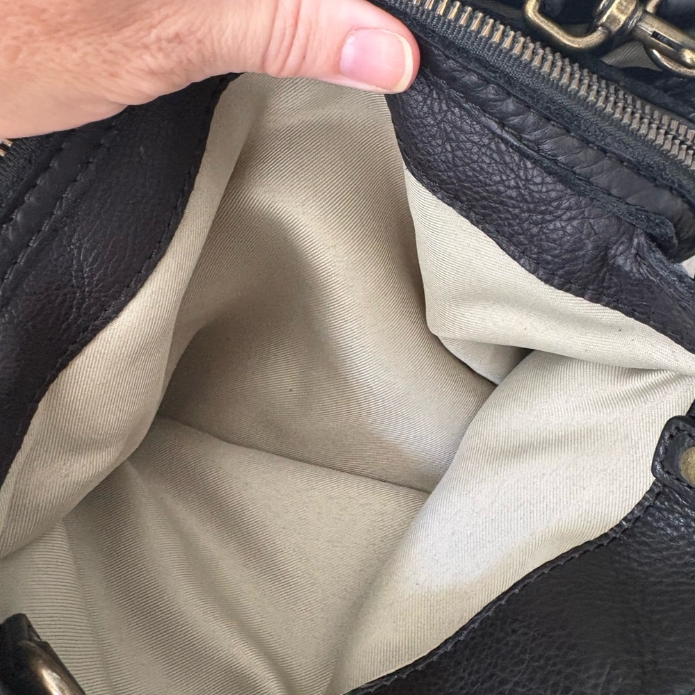 American Leather Co. Lenox Triple Entry
Leather Satchel - Picture 12 of 12